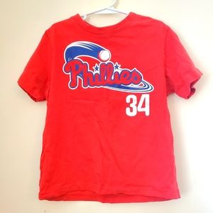 Phillies Baseball Boys Sports T shirt